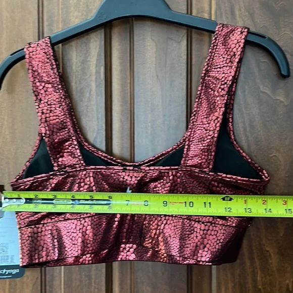 28. Electric Yoga Crocodile Gloss Bra - Picture 6 of 7